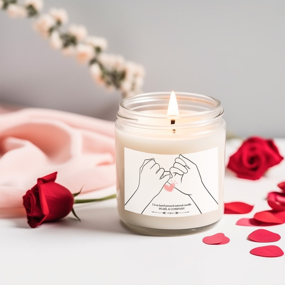 Best friend candle, Gift for friend, Personalized Gift, Personalized Candle