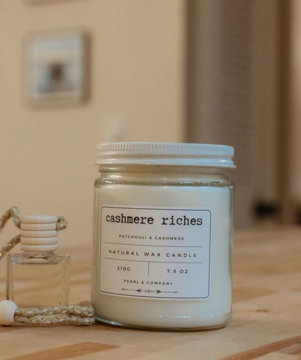 Cashmere Riches - Patchouli & Cashmere Candle