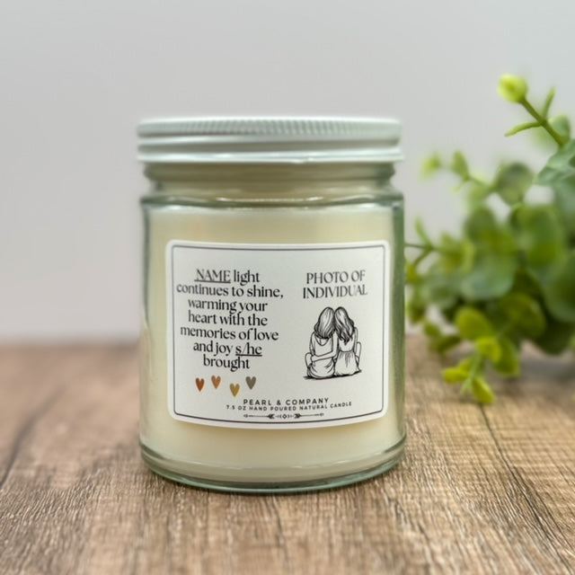 Custom Candle For loved one