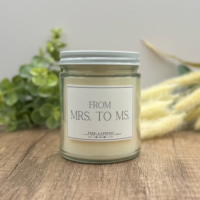 From Mrs. to Ms. Candle