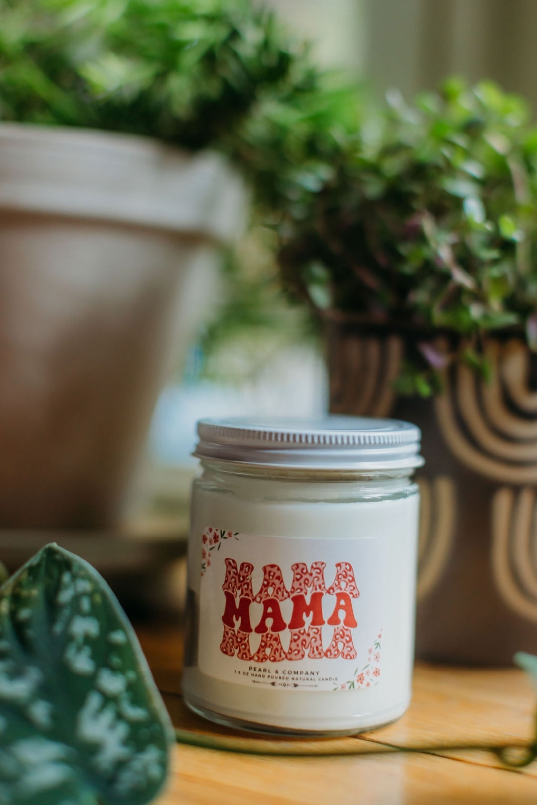 Mama Candle – Hand-Poured Soy Candle for Mom