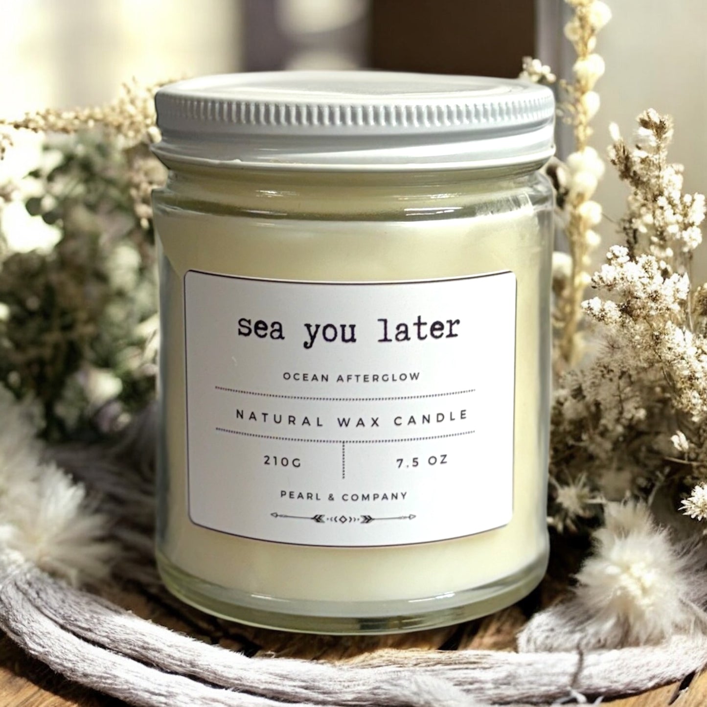Sea You Later - Ocean Afterglow Candle