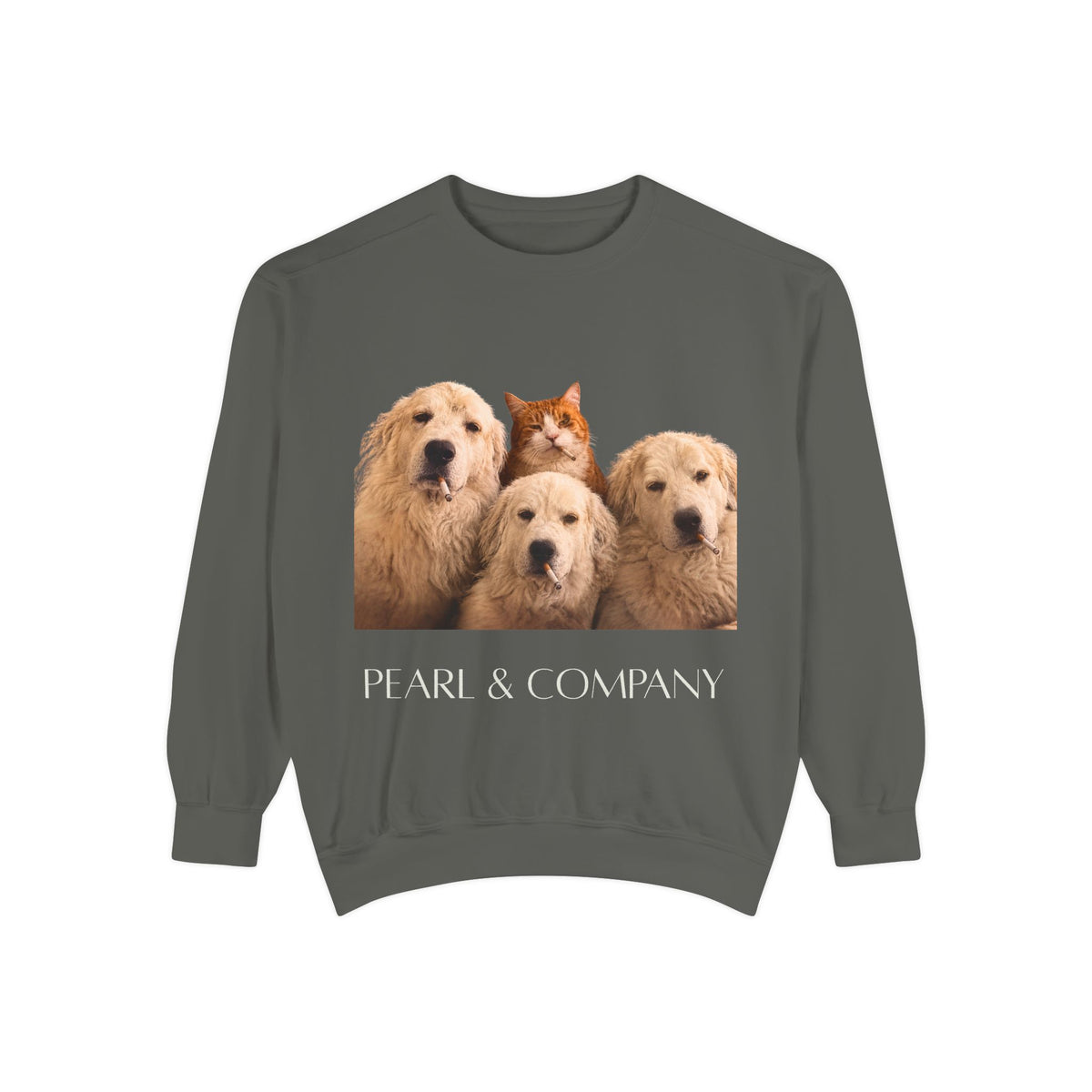 Pearl and Company OG shirt smoking cigs