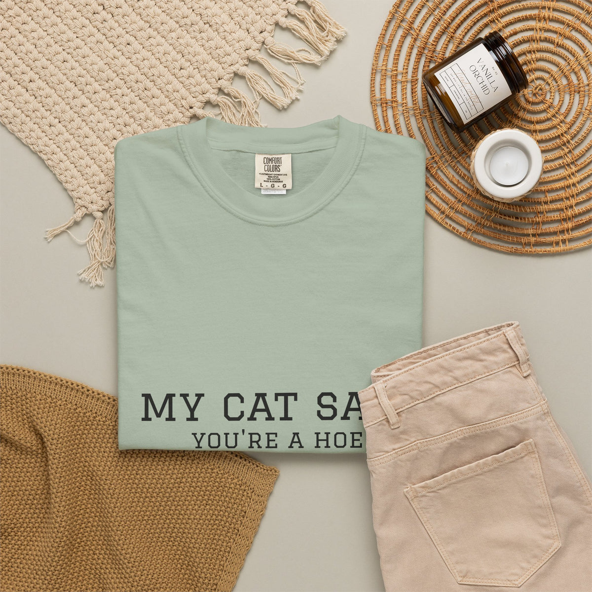 My Cat Said You’re a Hoe Funny Cat T-Shirt