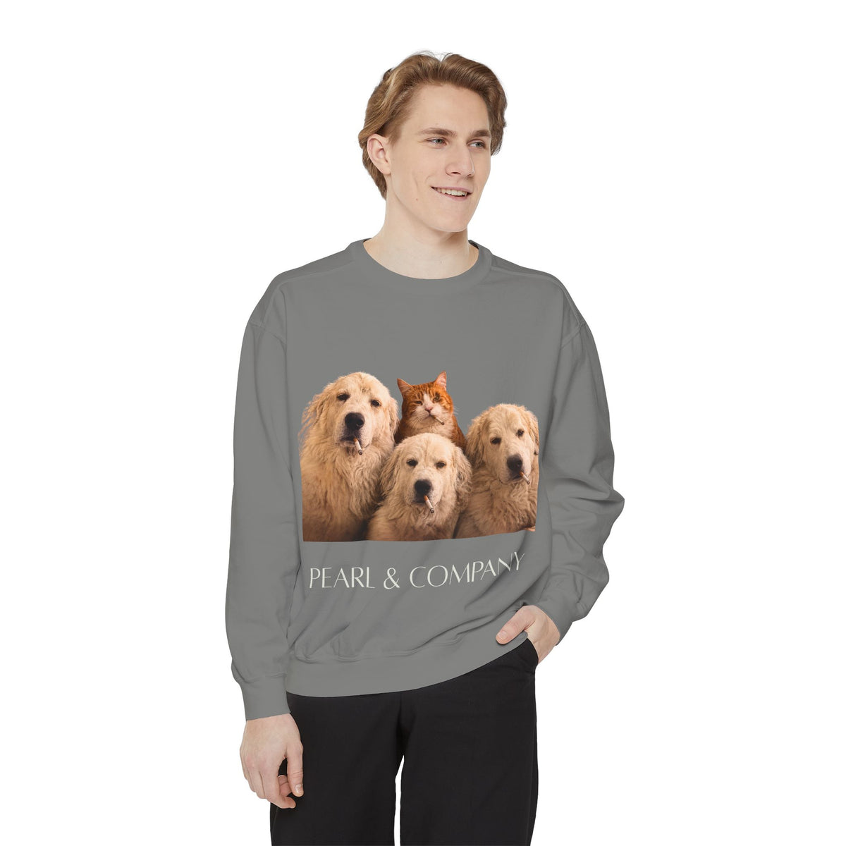 Pearl and Company OG shirt smoking cigs