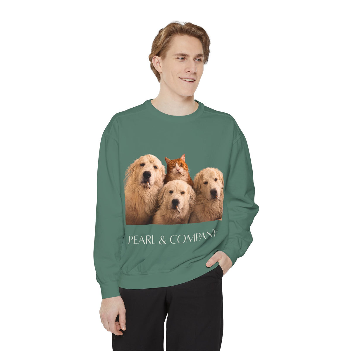 Pearl and Company OG shirt smoking cigs