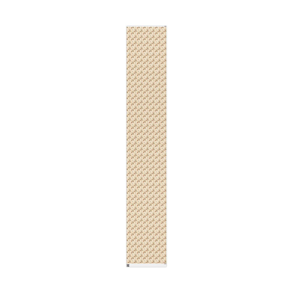 Western Boho Cream Stripe Wrapping Paper | Cowboy Boots & Pumpkins Harvest Gift Wrap | Pearl & Company™ Dust & Daisies