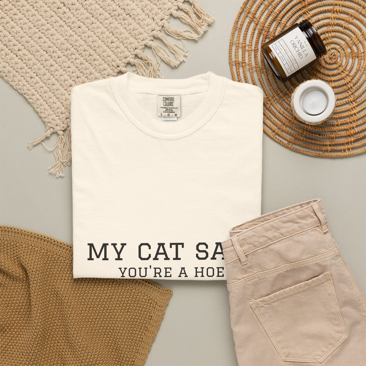 My Cat Said You’re a Hoe Funny Cat T-Shirt
