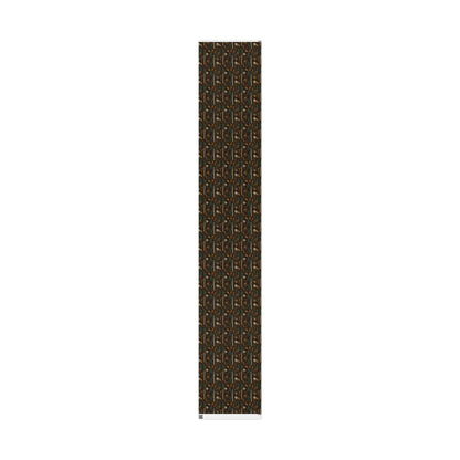 Western Boho Midnight Pines Wrapping Paper | Cowboy Boots & Moons Holiday Gift Wrap | Pearl & Company™ Dust & Daisies