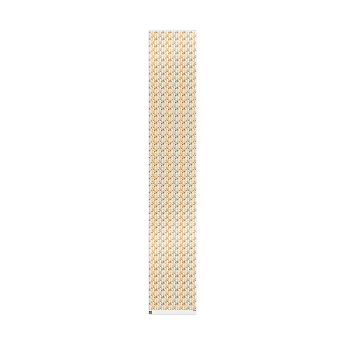 Western Boho Cream Stripe Wrapping Paper | Cowboy Boots & Pumpkins Harvest Gift Wrap | Pearl & Company™ Dust & Daisies