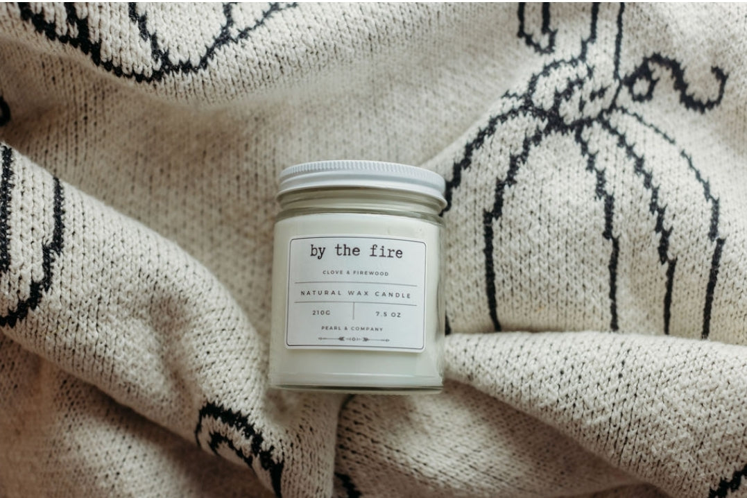 By The Fire – Clove & Firewood Soy Candle
