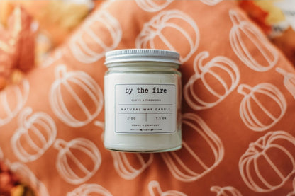 By The Fire – Clove & Firewood Soy Candle