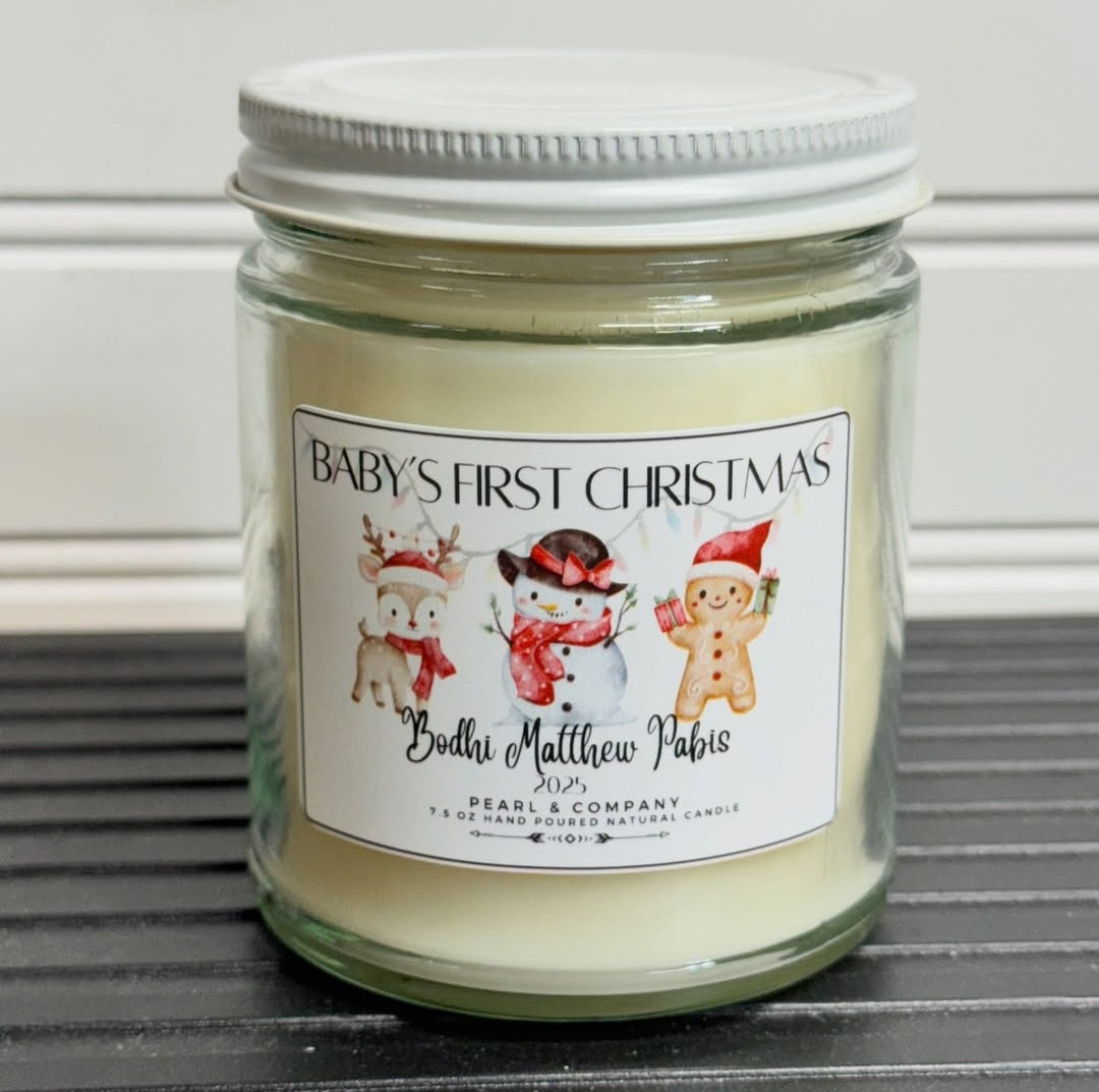 Custom Candle — Personalized Label