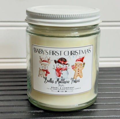 Custom Candle — Personalized Label