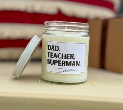 Dad Superman Candle