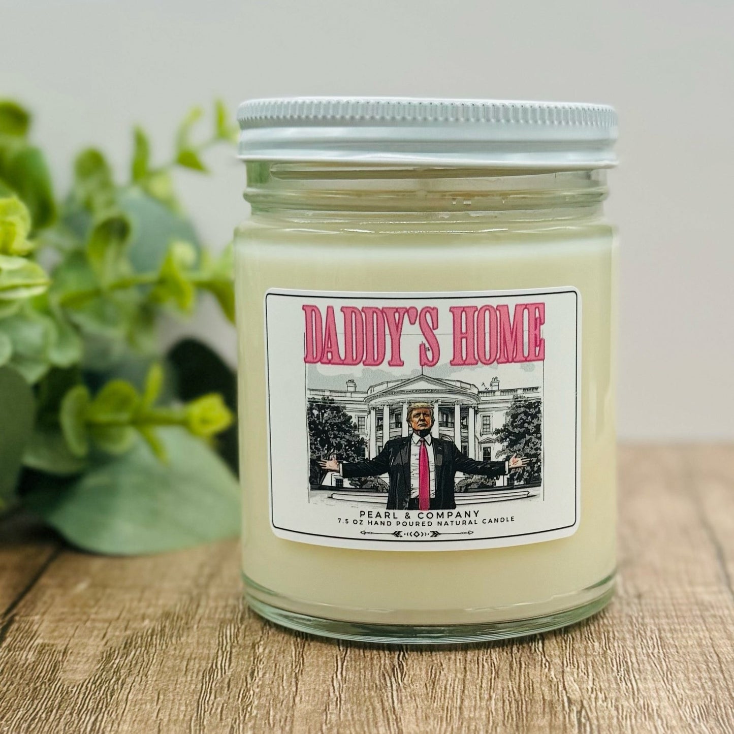 Daddy's Home - Trump Candle