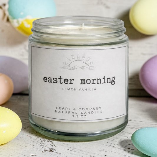 Easter Morning Candle