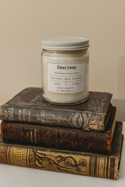 Fearless - Spearmint & Eucalyptus Soy Candle