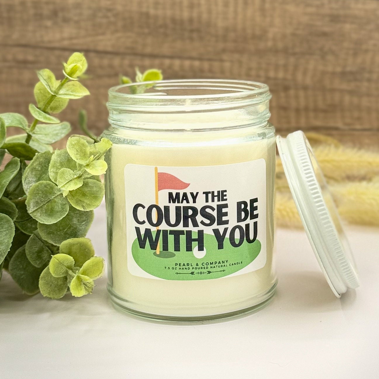 Golfer Candles (Set of Two)