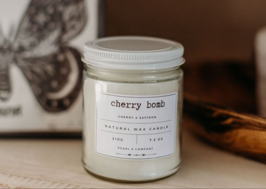 Cherry Bomb - Cherry & Saffron Candle