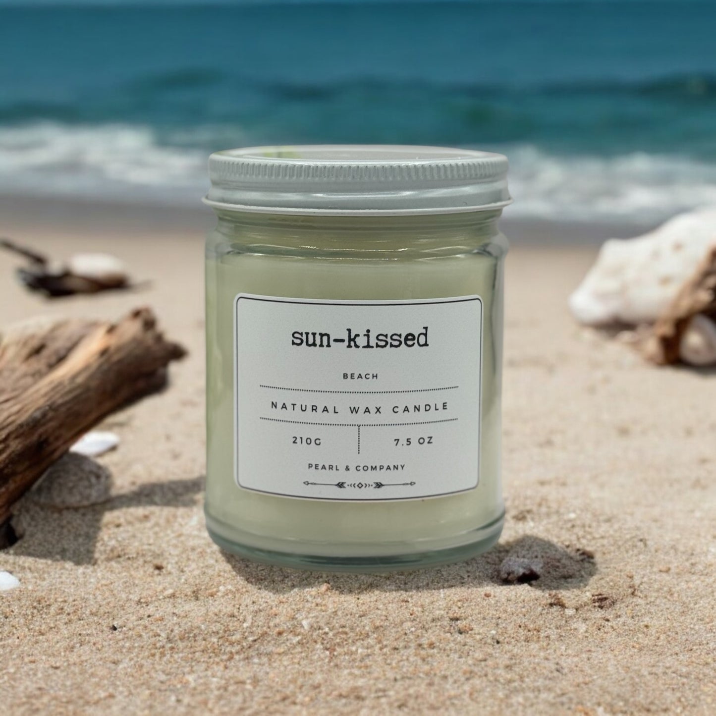 Sun-Kissed Beach Candle
