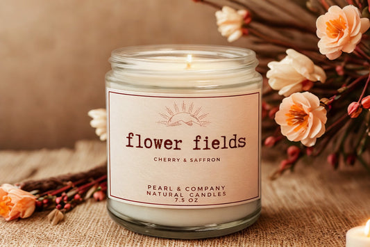Flower Fields Candle