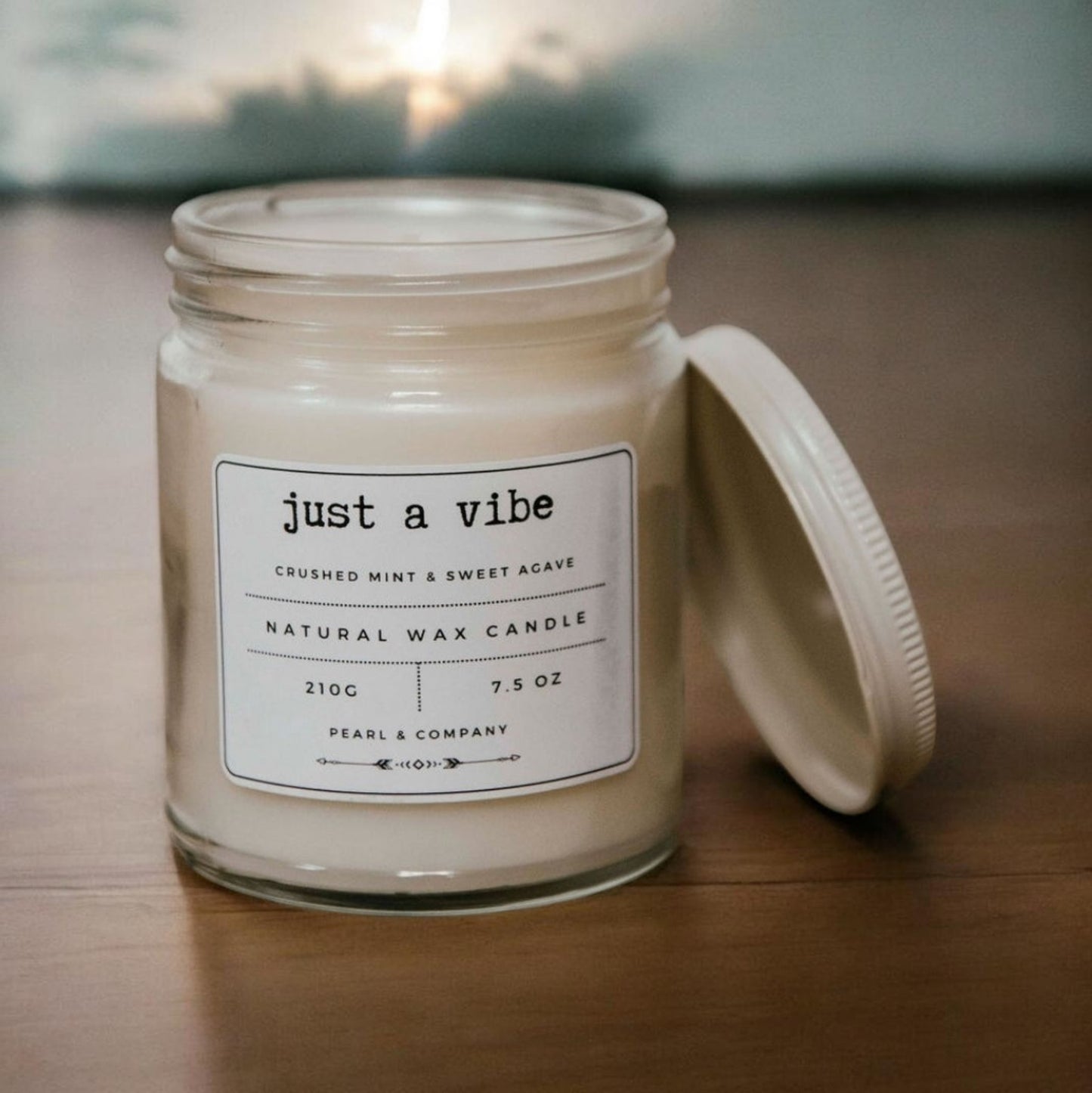 Just a Vibe - Crushed Mint & Sweet Agave Candle