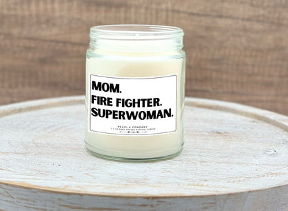 Mom Superwoman Candle – Hand-Poured Soy Candle