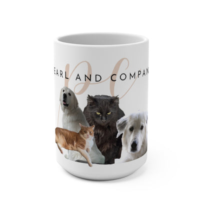Pearl & Company 15oz Ceramic Mug
