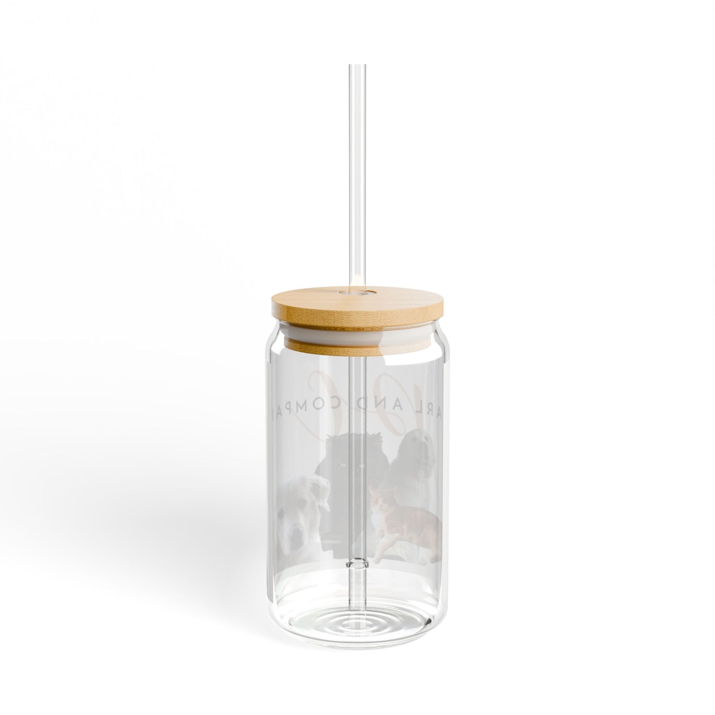 Pearl & Company 16oz Sipper Glass