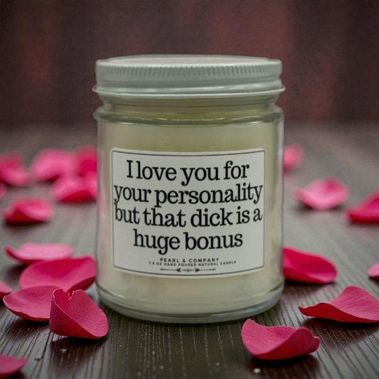 I Love You for Your Personality, But.... Candle