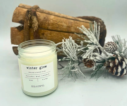 Winter Glow - Praline and Sugar Plum Candle
