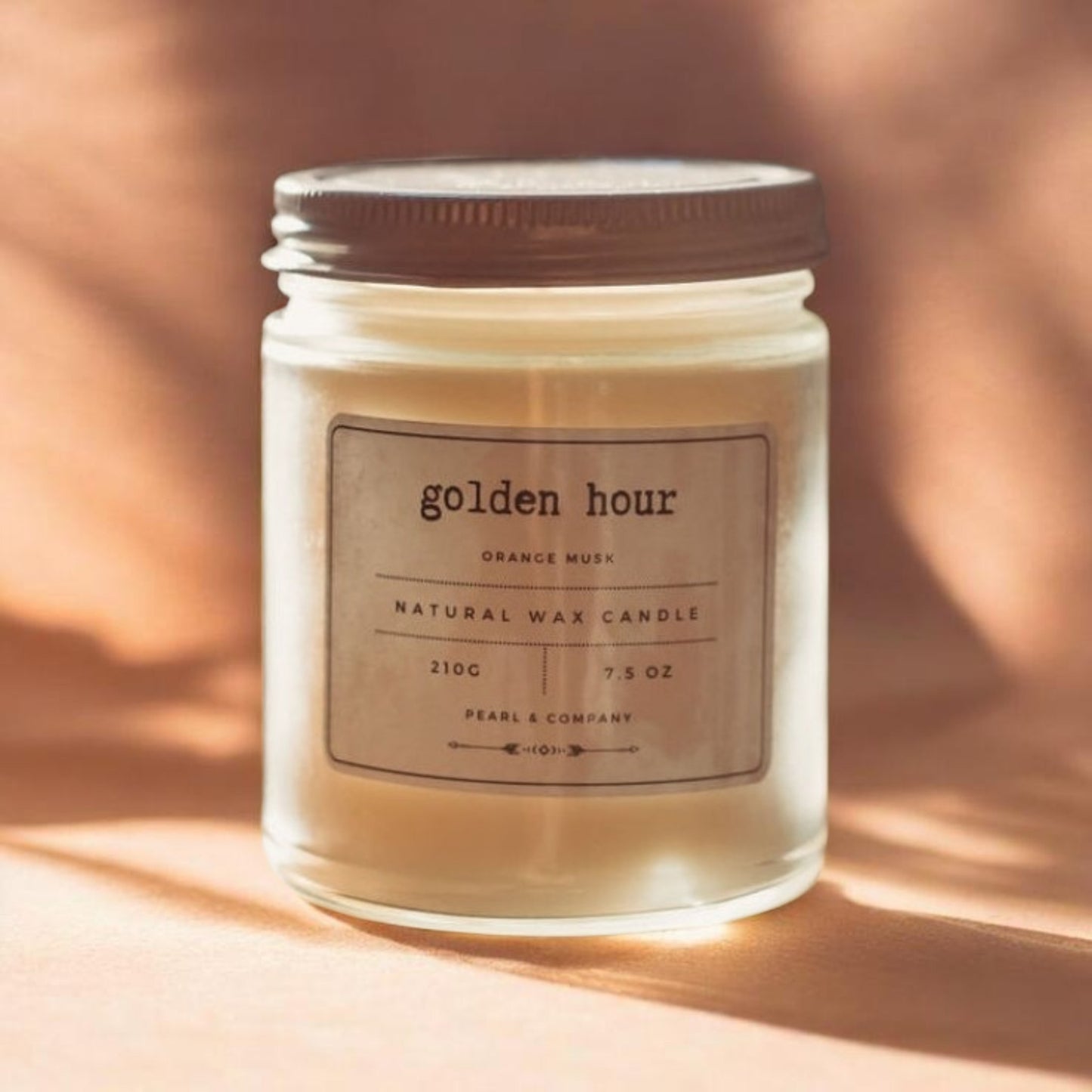 Golden Hour - Orange Musk Candle