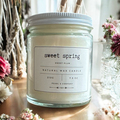 Sweet Spring Candle