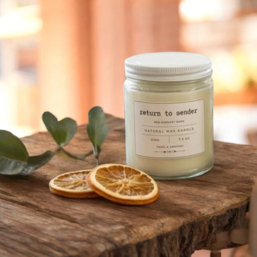 Return to Sender Candle