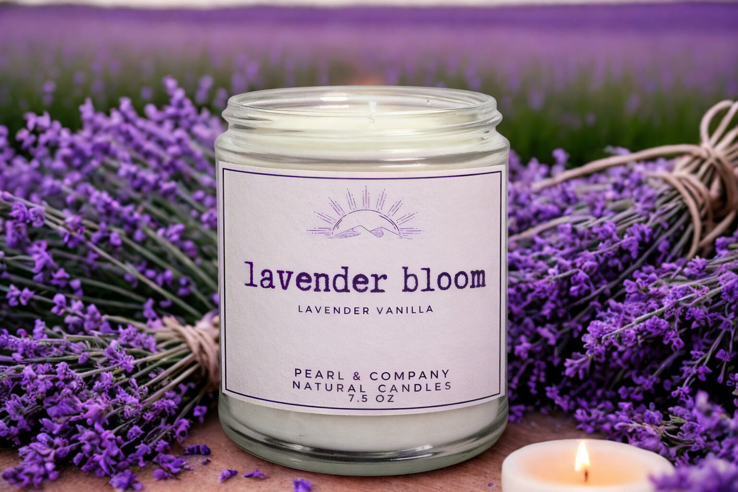 Lavender Bloom Candle