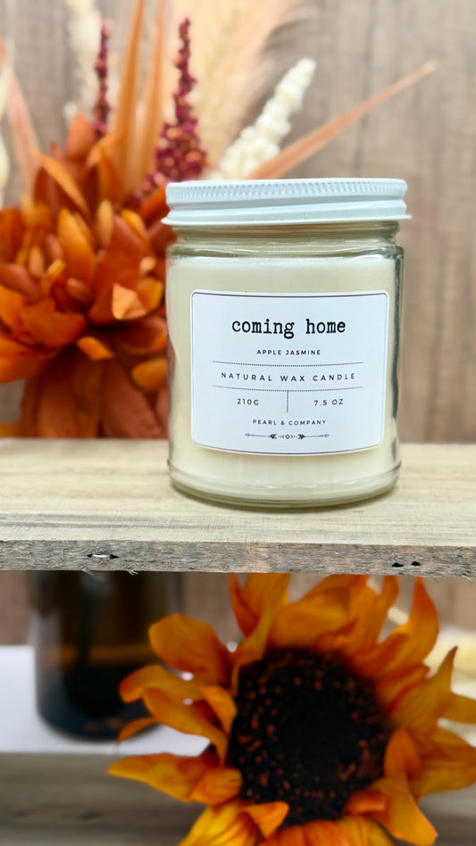 Coming Home – Apple Jasmine Soy Candle