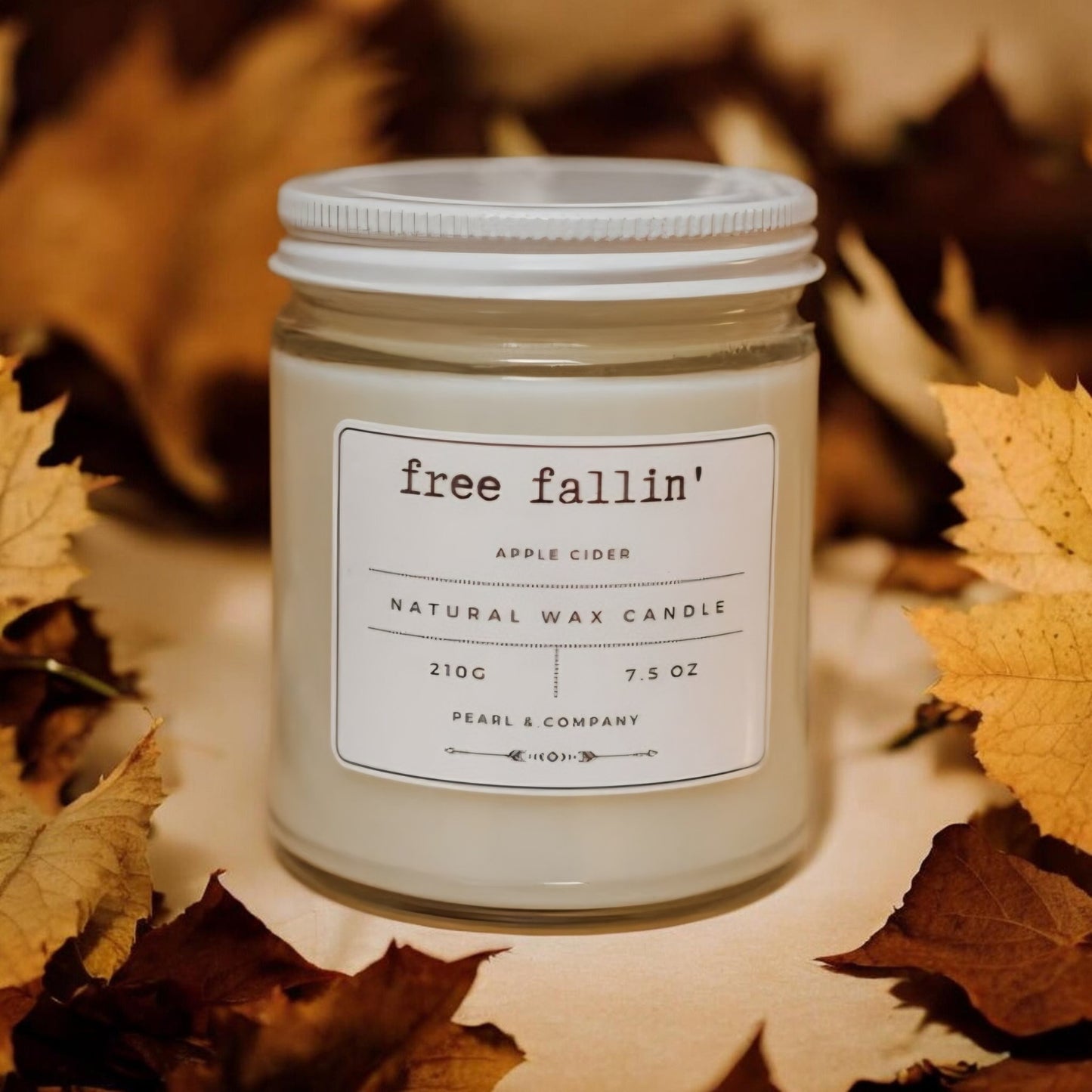 Free Fallin' – Apple Cider Soy Candle
