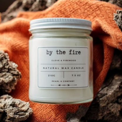By The Fire – Clove & Firewood Soy Candle